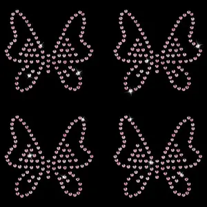 Butterfly Hotfix Glass Rhinestone