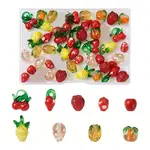54pcs 9 style Handmade Lampwork Beads