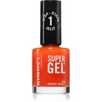Rimmel Super Gel gélový lak na nechty bez použitia UV/LED lampy odtieň 018 Orange Sorbet 12 ml
