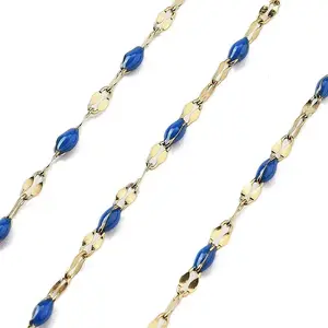 Ion Plating(IP) 304 Stainless Steel Dapped Chains