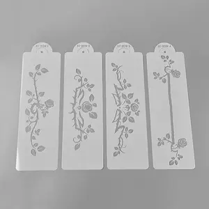 Plastic Flower Spray Stencils