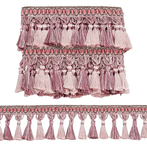 About 6M Polyester Tassel Ribbons