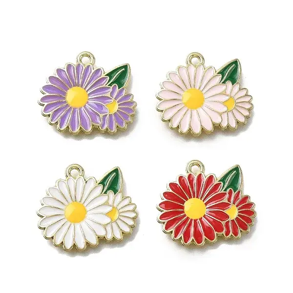 Alloy Enamel Pendants