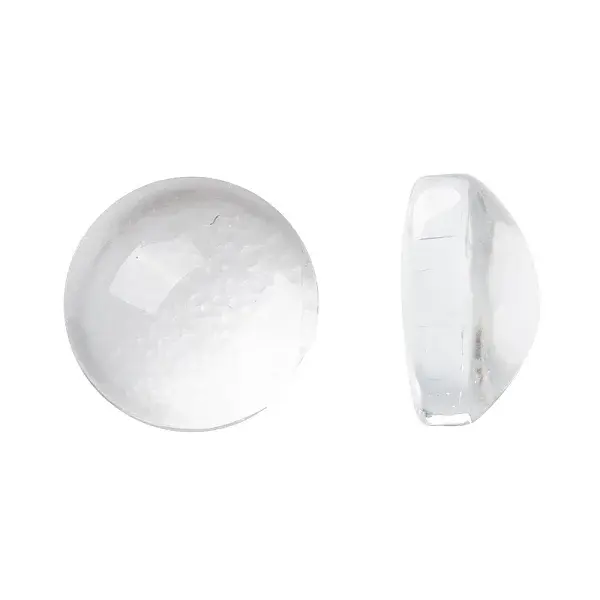 Transparent Glass Cabochons