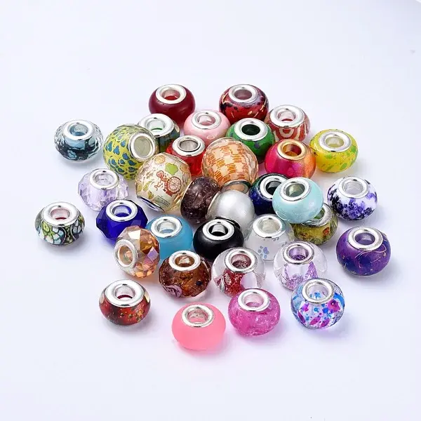 Glass & Resin European Beads