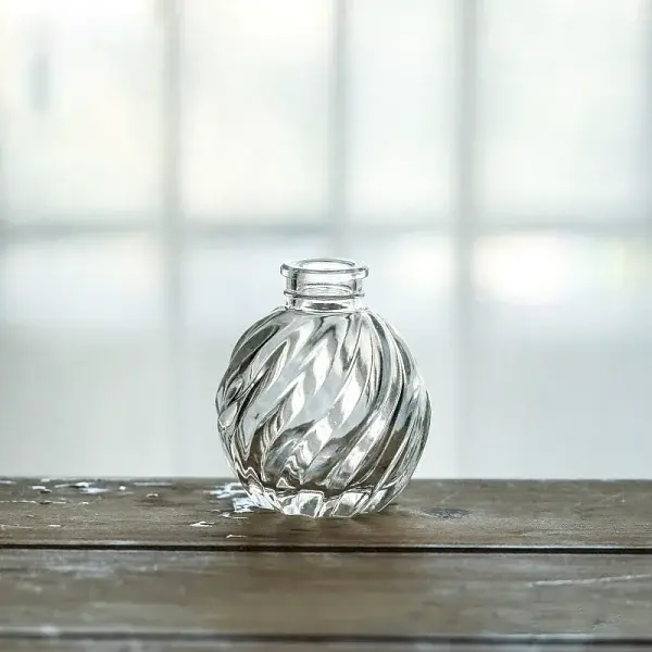 Transparent Glass Vase