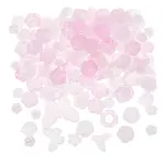 10Sets 200G Transparent Acrylic Frosted Beads