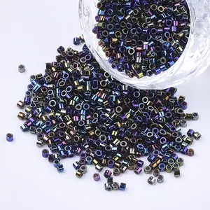 Electroplate Cylinder Seed Beads