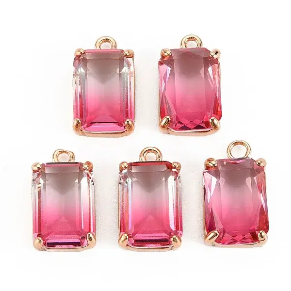 Gradient Color Glass Pendants