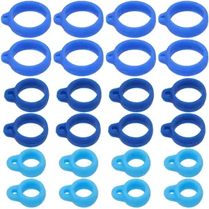 60Pcs 3 Style Silicone Pendant