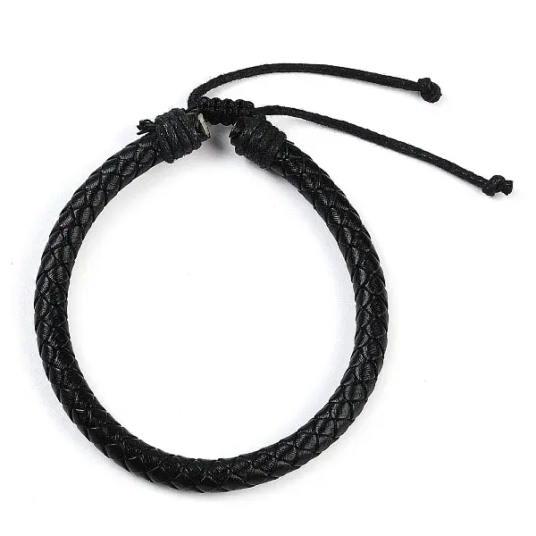 Adjustable Leather Cord Braided Bracelets