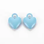 Spray Painted Alloy Charms