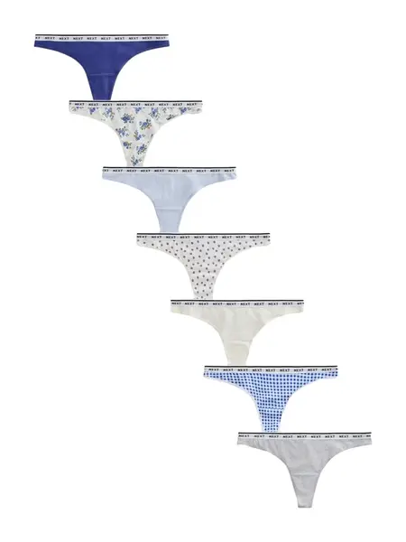 Next Tangá  modrá / svetlomodrá / sivá melírovaná / biela