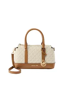 MICHAEL Michael Kors Kabelka  hnedá / pastelovo žltá