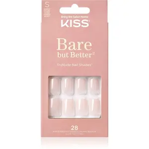 KISS Bare But Better Short umělé nehty 28 ks