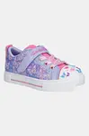 Dětské tenisky Skechers TWINKLE SPARKS fialová barva, 314813N