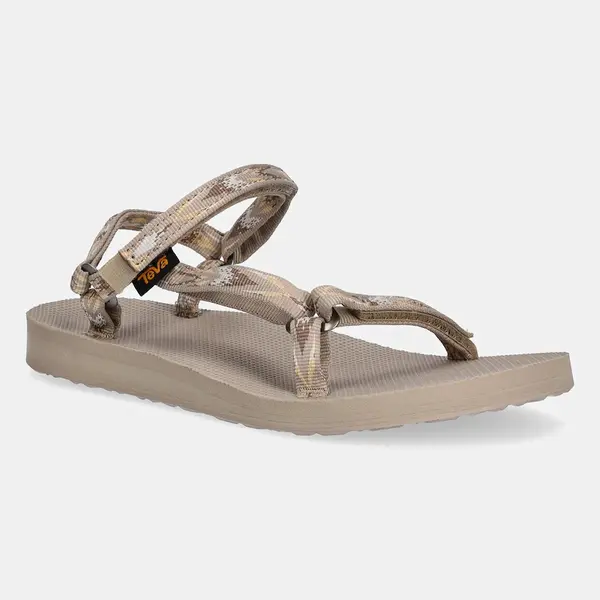 Sandály Teva Original Universal Slim dámské, béžová barva, 1150110