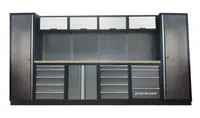 Sestava dílenského nábytku Procarosa PROFESSIONAL L-5 Pracovní deska: dřevěná