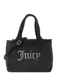 Juicy Couture Kabelka  čierna / strieborná