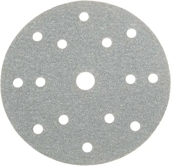 MIRKA Brusné papírové kotouče, různé hrubosti, 150 mm, 15 otvorů, suchý zip, 100 ks Zrnitost: P800