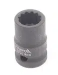 Hlavice nástrčná úderová 1/2" 27 mm, 12hranná - ASTA Velikost: 14 mm