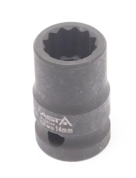 Hlavice nástrčná úderová 1/2" 27 mm, 12hranná - ASTA Velikost: 14 mm