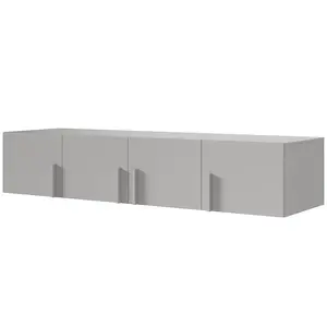 Nadstavec na skriňu Braga 1 sivá