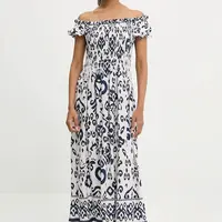 Šaty Answear.LAB modrá barva, midi