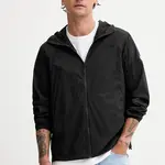 Bunda Tommy Jeans černá barva, přechodná, DM0DM21669