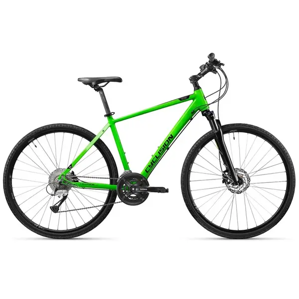 Pánské crossové kolo Cyclision Zodin 3 MK-II 28" L (19", 165-185 cm) Sharp Green