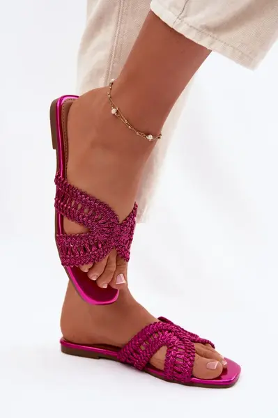 Boto Dámske šľapky Fuchsia Fariella