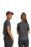 Dětské tričko adidas černá barva, s potiskem, JJ4997