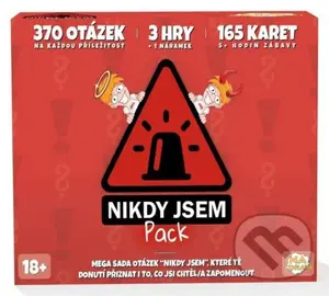 Nikdy Jsem PACK - Karetní párty set - hra z kategorie Party hry