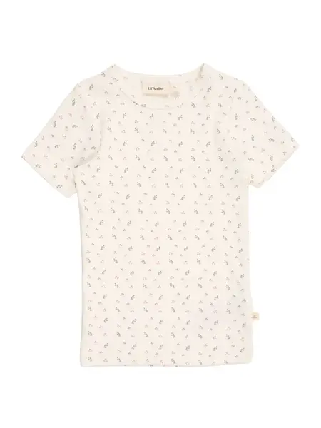 Lil'Atelier Tričko 'NMFGago'  žltá / zelená / staroružová / biela