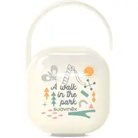 Suavinex Walk krabička na cumlík Cream 1 ks