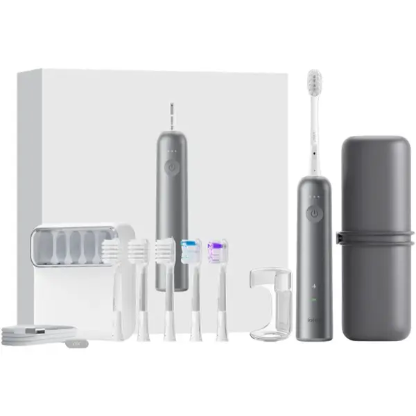 Laifen LFTB01-A Aluminium sonická elektrická zubná kefka Grey