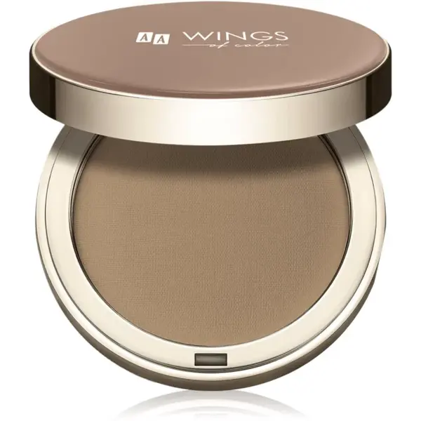 AA Wings of Color Satin Bronzer bronzer s matným efektom odtieň 02 Natural Bronze 8 g