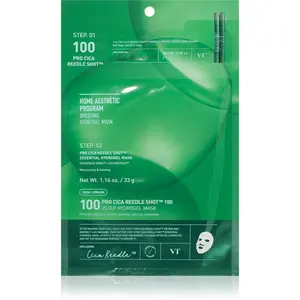 VT Cosmetics Pro Cica Reedle Shot 100 2Step Hydrogel Mask intenzivní hydrogelová maska se zklidňujícím účinkem 34.5 g