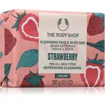 The Body Shop Strawberry Soap přírodní tuhé mýdlo 100 g