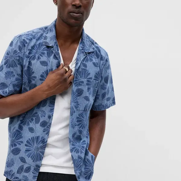 GAP Vzorovaná košile - Pánské