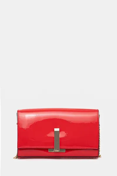 Kabelka Aldo ADORING červená barva, 13933880