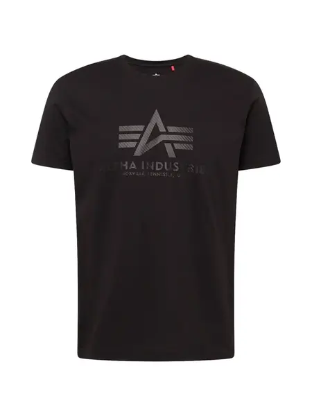 ALPHA INDUSTRIES Tričko  čierna