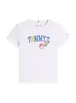 TOMMY HILFIGER Tričko 'RUNNING FRUIT'  modrá / žltá / čierna / biela