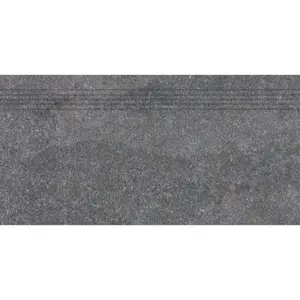 Schodovka Rako Kaamos čierna 30x60 cm mat DCPSR588.1