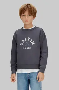Detská bavlnená mikina Calvin Klein Jeans