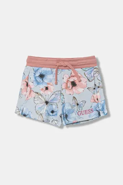 Dětské bavlněné šortky Guess