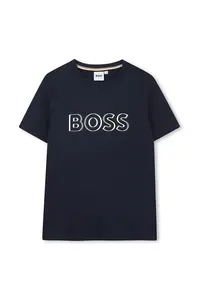 Dětské bavlněné tričko BOSS