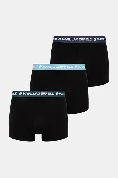 Karl Lagerfeld  boxerky pánské bavlněné s elastanem 3-pack