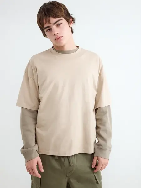 BALMOHK Tričko  tmavošedá