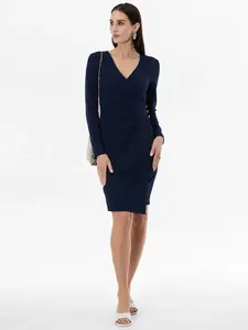 Navy Blue Women's Knee-Length Dress ORSAY - Women's